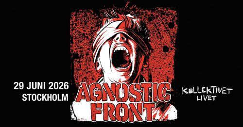 Agnostic Front + Xiao | Live på Kollektivet Livet