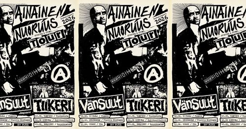 TIIKERI (FI) + VÄNSUUT (JP) + MARTIN SAVAGE GANG + MORSURE