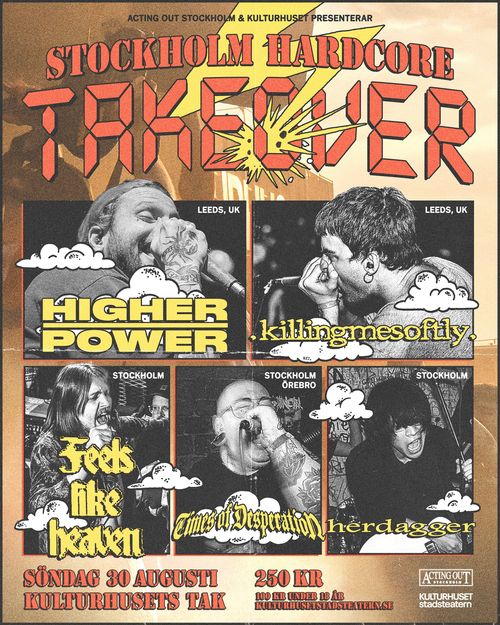 HIGHER POWER (UK) + FEELS LIKE HEAVEN + KILLING ME SOFTLY (UK) +TIMES OF DESPERATION + HERDAGGER